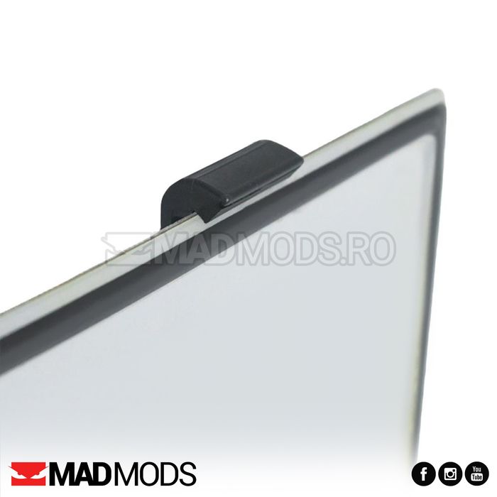 Set suporti placute numar inmatriculare auto fara rama, slim invizibil