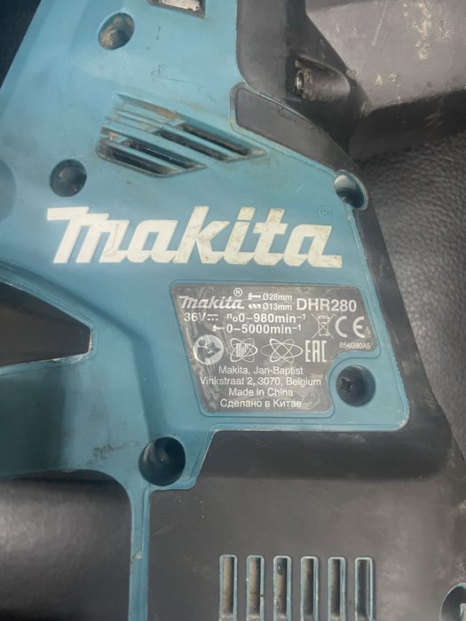 Оригинален перфоратор BL безчетков makita DHR280 36v
