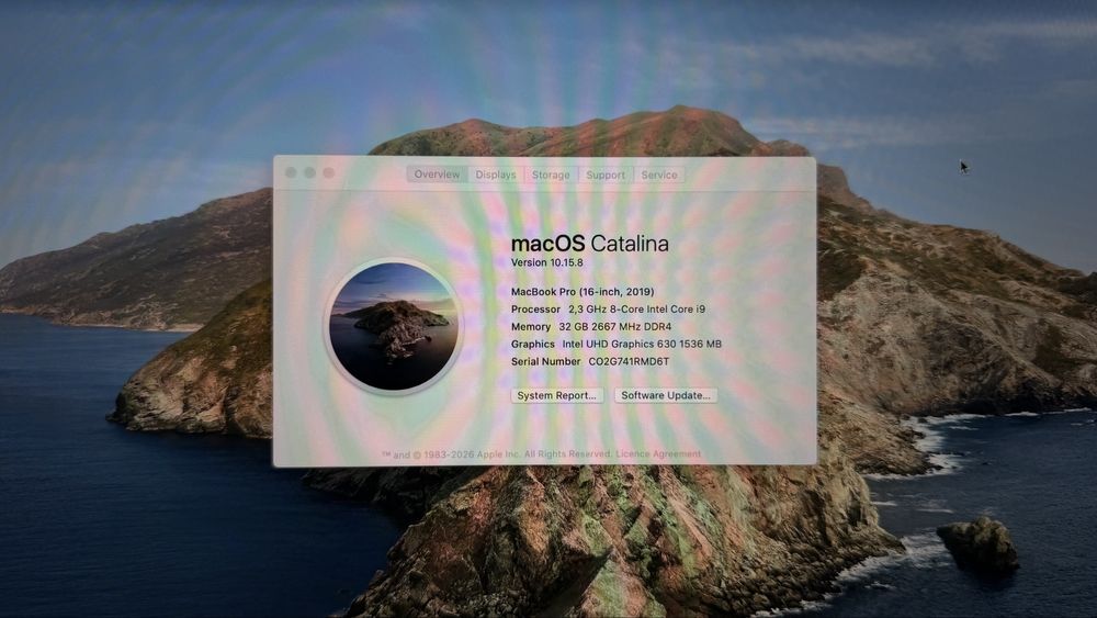 MacBook Pro 16” 2019 – i9 / 32GB RAM – stare foarte bună