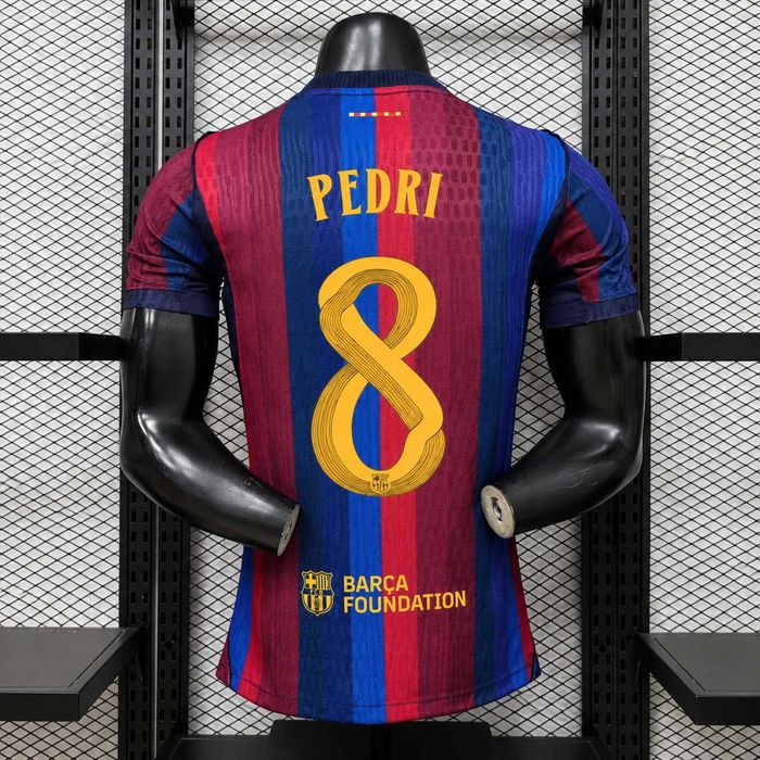 Tricou Barcelona Home Kit - Pedri 8 Player Version