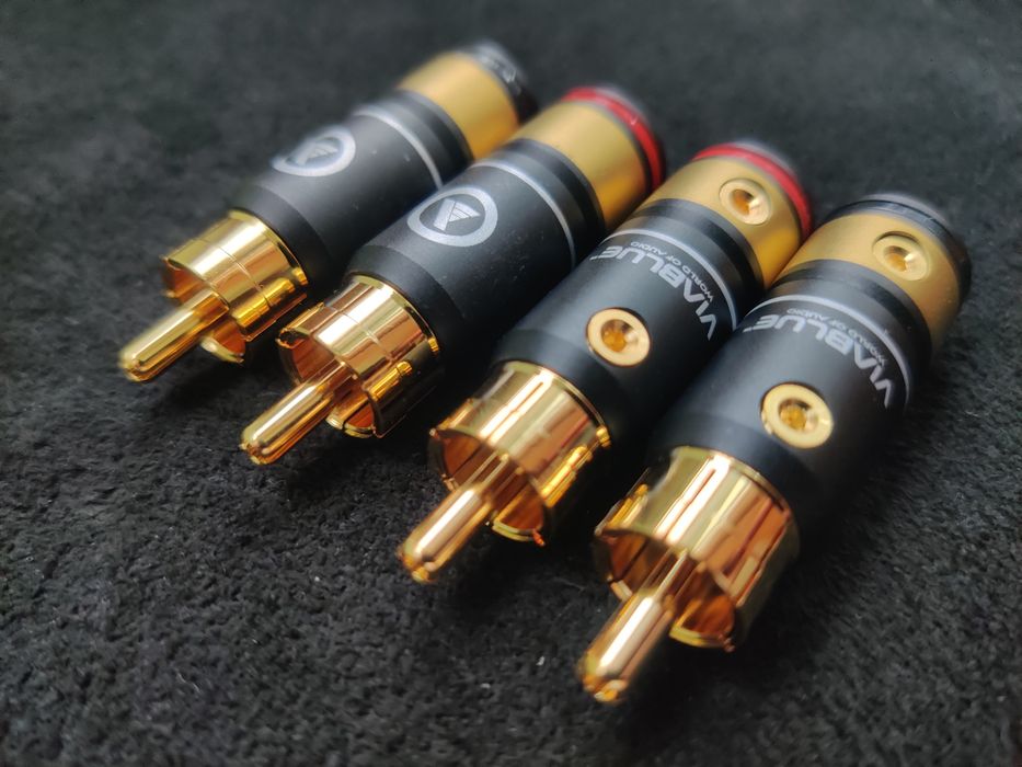Set conectori RCA Viablu T6