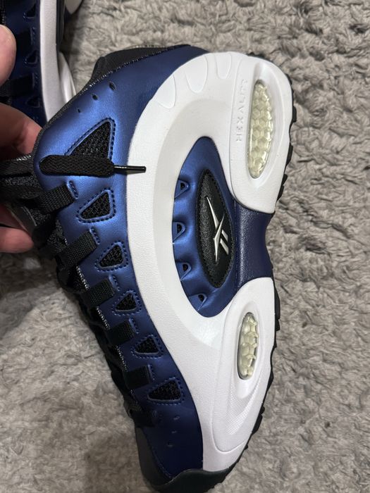 Adidasi Reebok ES22 Club Blue / Black / White (Model Retro) - Ca Noi