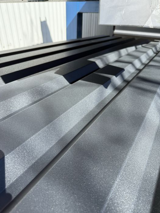 Tablă Cutată 0,5mmx1090xlungimea dorită pentru gard , acoperiș , hale