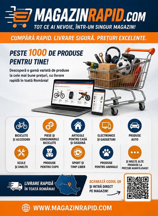 MagazinRapid.com – Produse diverse | Prețuri bune | Livrare în România
