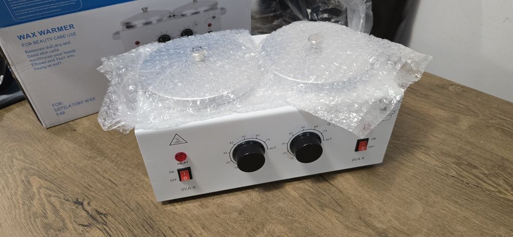 Incalzitor de ceara cu doua vase.