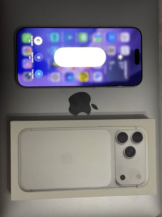 Iphone 17 pro max silver 256