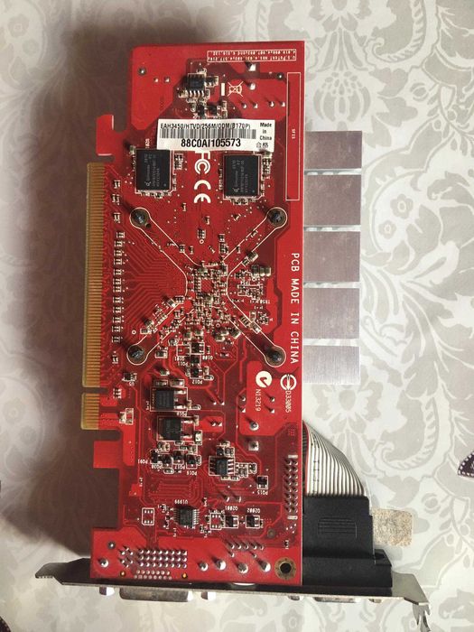 Видеокарта ASUS AMD Radeon HD 3450 DDR2 DVI VGA PCI-Express