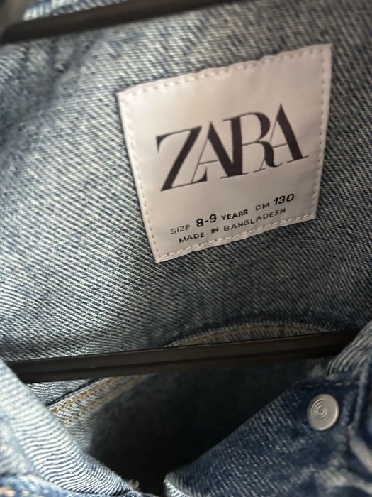 Дънково яке Zara за момиче отлично