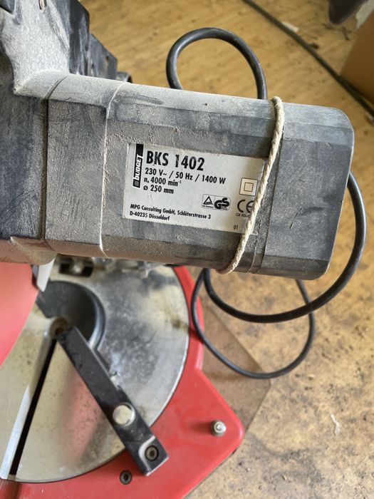 Fierăstrău circular de tăiere Güde BKS 1402 1400W 250 mm