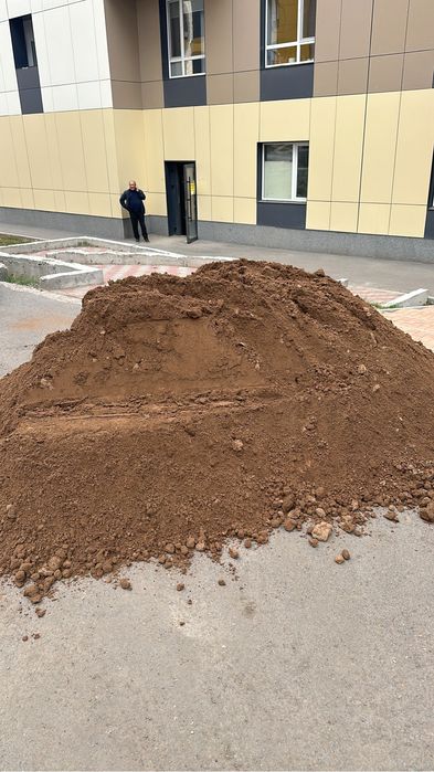 Щебень песок отсев перегной чернезом