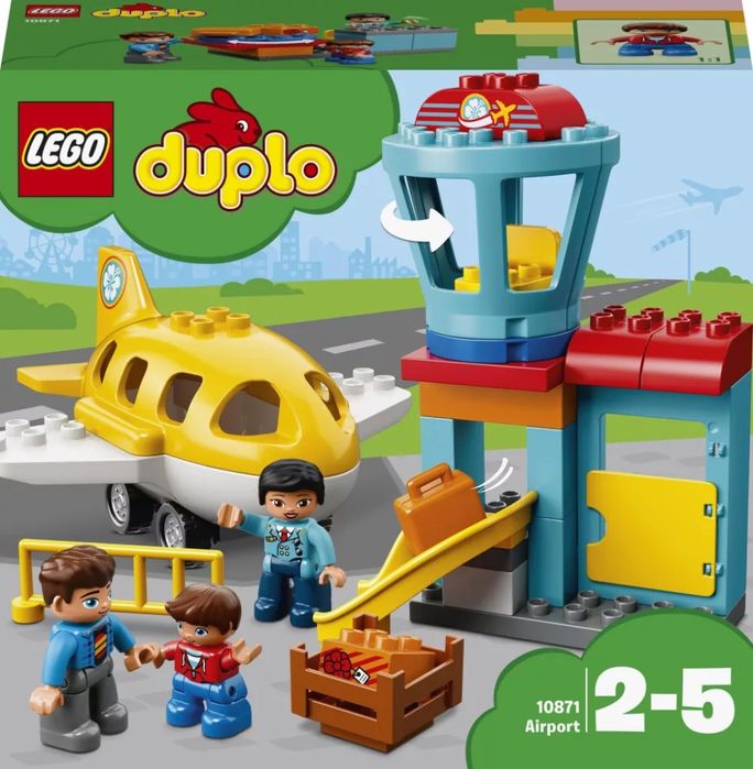 Lego duplo parc de distractii/aeroport/camion si excavator