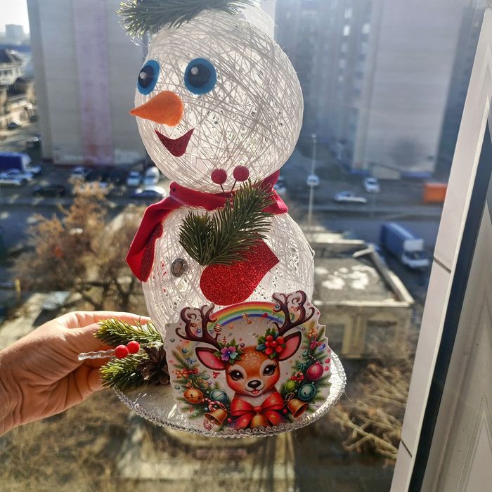 Поделки снеговики