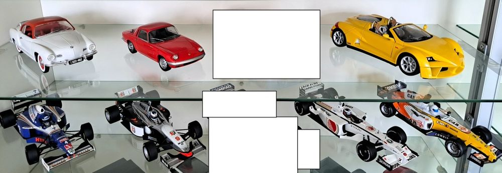 Колички метални модели в размер 1/18 и 1/24