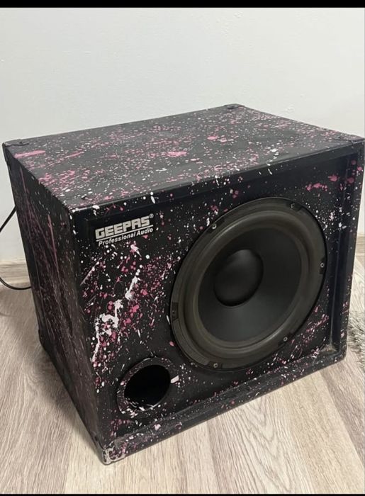 Subwoofer Deepas Professional Audio + amplificator Philips