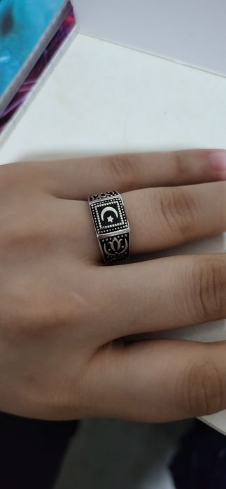 Серебрянное кольцо. Кумуш узук