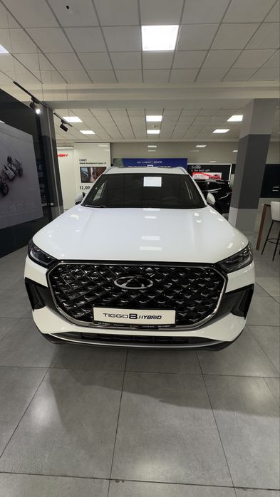 Uzoq kutilgan Tiggo 8 Hybridni muddatli to’lovga harid qiling!