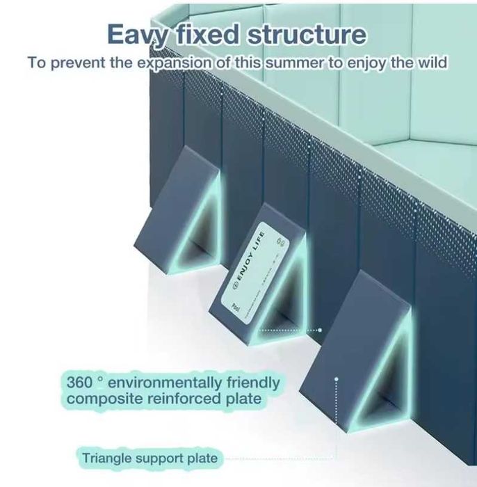 Piscina pliabila, model Tapit, dimensiune ext 406x230x55 cm ingrosata