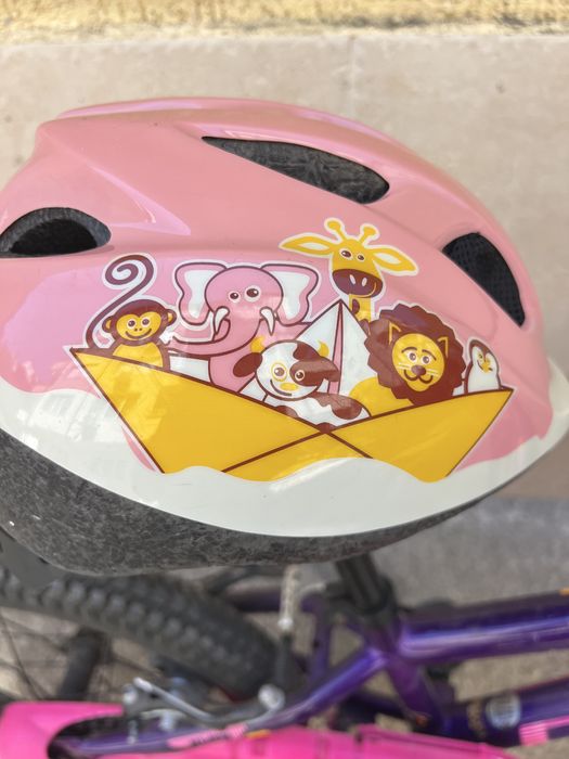 Детски велосипед Drag 14 Rush Син/Бял + каска