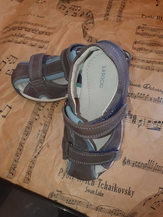 Детски сандали Lasocki  естествена кожа