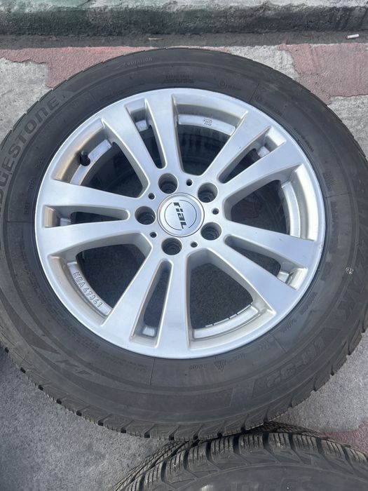 Set jante aliaj cu anvelope iarna mercedes e class w212 R16