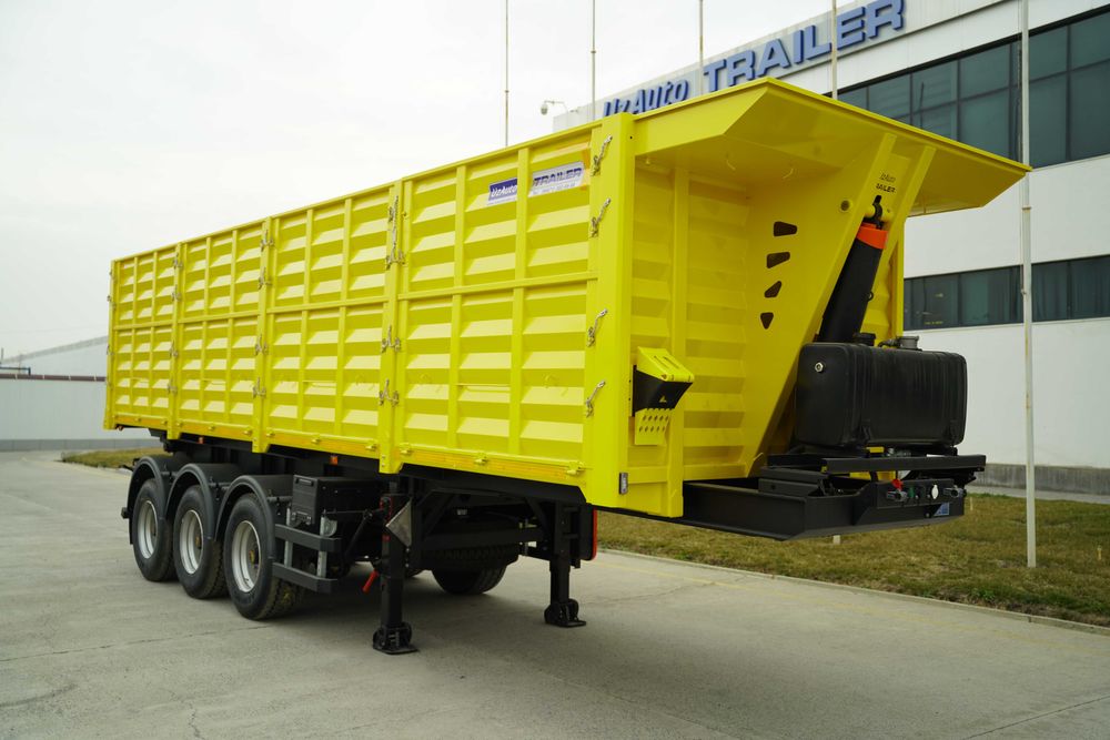 Полуприцеп-самосвал
зерновоз, объём 35 куб.м Оси “TRAX”