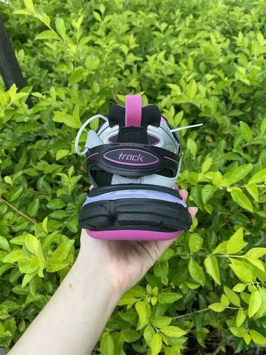 Balenciaga Track Sneaker "White/Black/Pink"