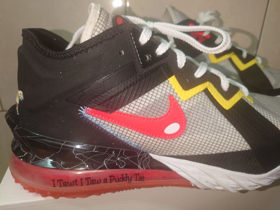 Papuci Basketball Nike Space Jam LeBron 18 Low "Sylvester vs Tweety"
