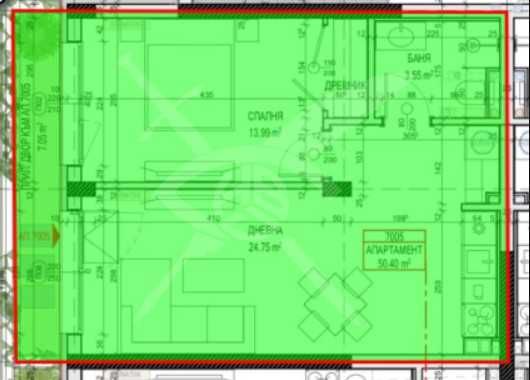 Двустаен апартамент в Слънчев Бряг 706-22123