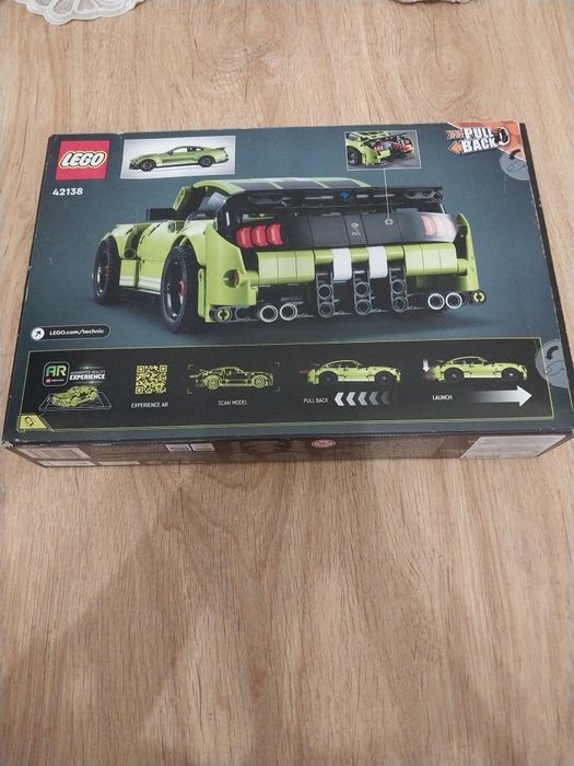 LEGO TECHNIC PULL BACK Ford Mustang Shelby GT500
