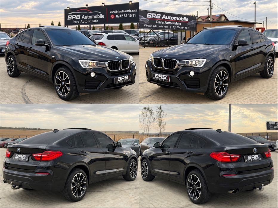 • Bmw X4 2015 • 2.0 Diesel 184 cp / Xdrive • Trapă / Interior Cognac • Parc Auto • RATE • Garanție •