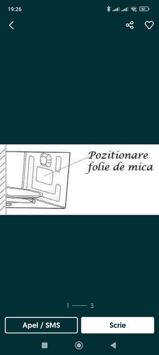 Filtre  pentru cuptoarele cu microunde, 2 bucati