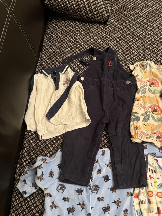 Мешок детских вещей до размера 80