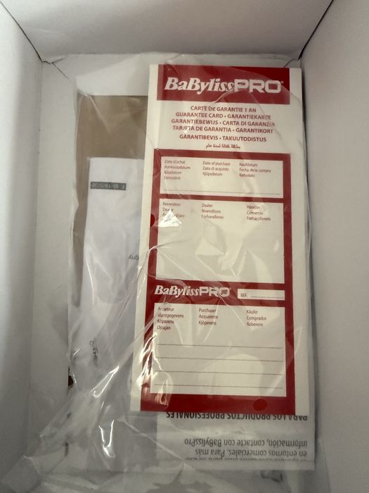 Shaver BaBylissPRO 4 artists