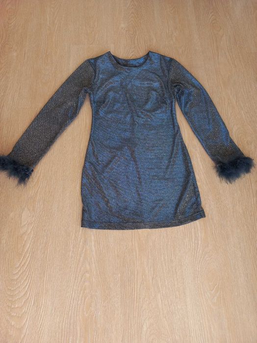 Дамска рокля с брокат