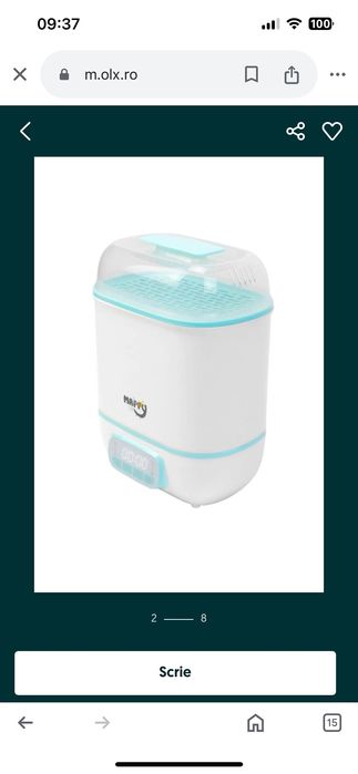 Vând sterilizator Mappy