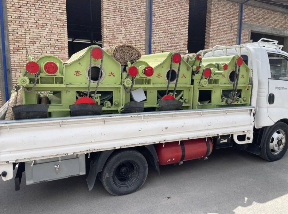 Линия разрыхлитель и очиститель текстильных отходы