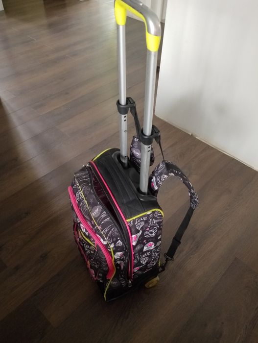 Ghiozdan fete ,tip trolley