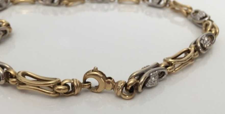 Златен ланец плетка Versace 45 гр.