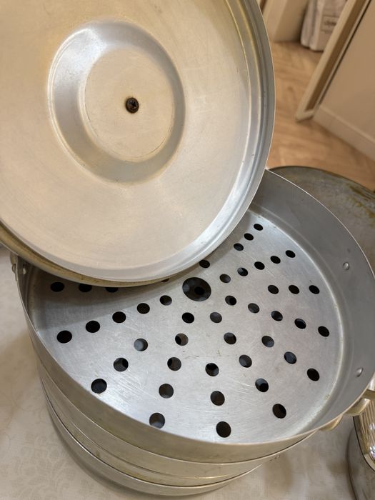 Мантоварка трехярусная