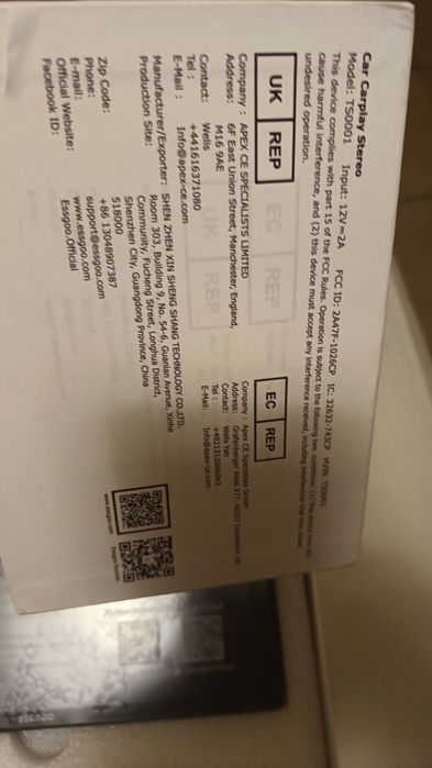 Car Carplay stereo  essgoo