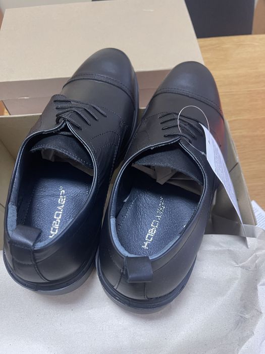 Мъжки кожени обувки Кавалер номер 45