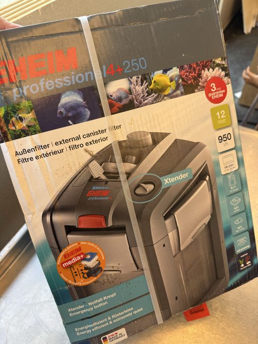 Filtru extern EHEIM professionel 4+ 250, 950 l/h, 12W, nou sigilat