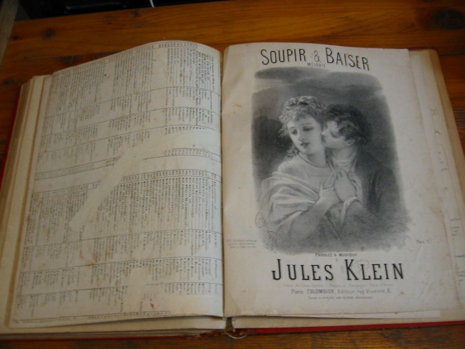 Partituri Muzicale anii 1800 Litografii ( 35 x bucati ) Muzica Veche