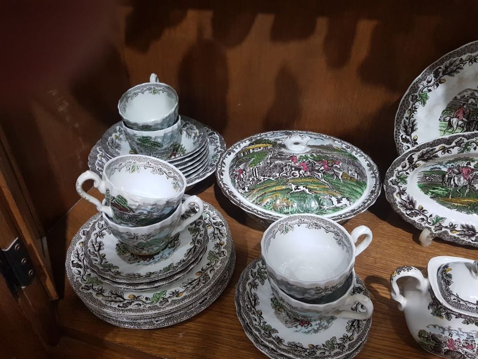 Serviciu de masă porțelan englezesc Stafford Shire