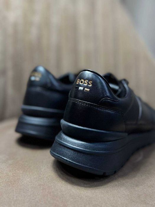 BOSS мужские кожаные кроссовки РАЗМЕР 42,43,44