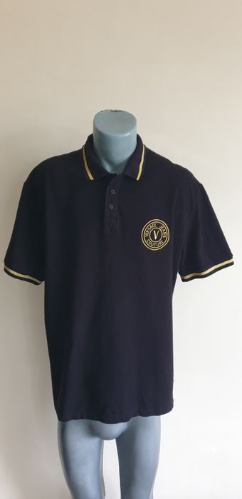 Versace Jeans Couture Pique Slim Fit  2XL - 3XL НОВО! ОРИГИНАЛ! Мъжка