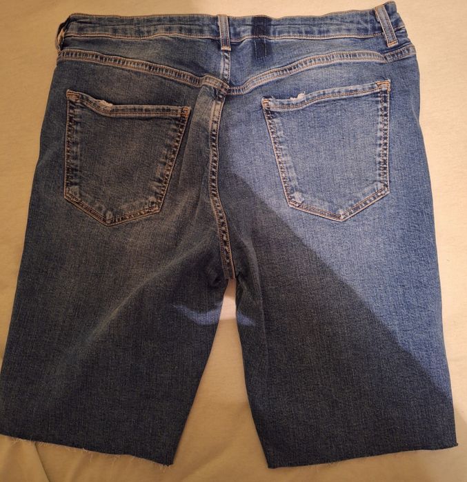 Дънкови къси панталони