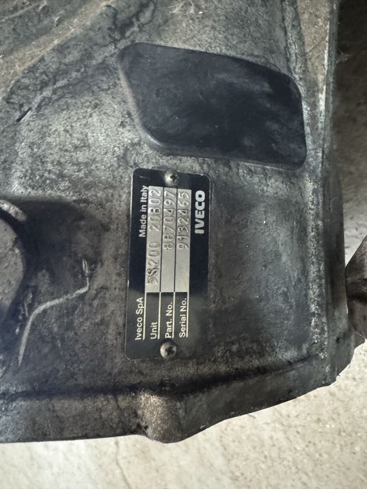 Скоростна кутия Ивеко Дейли 2.3 2.8 5 скорости/ Iveco Daily 2,3 2,8 02