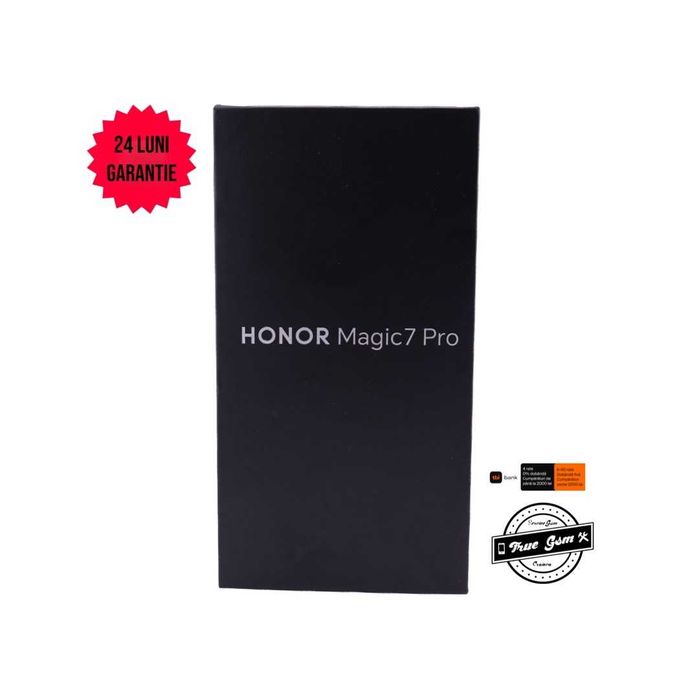 Honor Magic 7 Pro 512GB Black - GARANTIE 24 LUNI | TrueGSM
