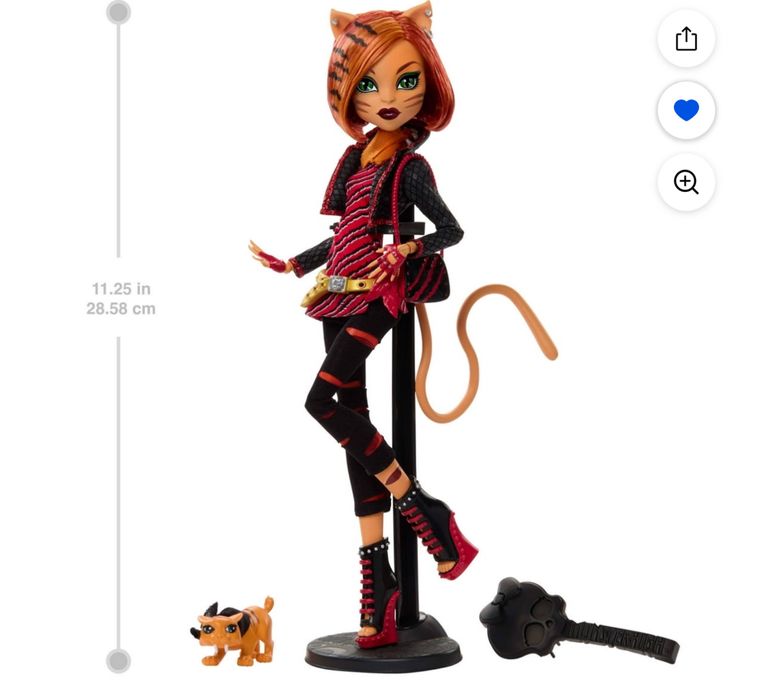 Базовая Торалей кукла Монстр Хай